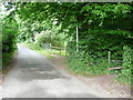 Footpath to Slad Road at Folly Lane