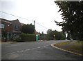 Common Road at the junction of The Chilterns