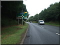 A38 approaching roundabout, Bromsgrove