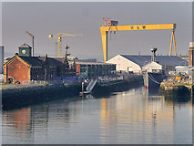 J3576 : Alexandra Dock, Belfast Harbour by David Dixon