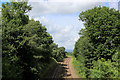 Railway Line heading North East from Wilpshire