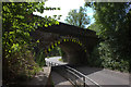 Merstham. Bridge over School Hill