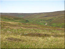 NY9729 : Moorland southwest of Great Eggleshope Beck by Mike Quinn