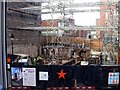 Construction work at Priory Square, Hastings