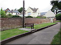 Lime Kiln Lane bench, Exmouth