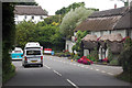 A39 passing The Hoops Inn