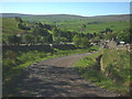 Track above Cowshill