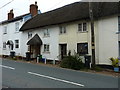 Listed cottages on Church Street in Sidford