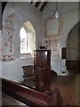 TQ6344 : Inside St Thomas Ã  Becket, Capel (f) by Basher Eyre