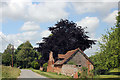 Wall and gateway, Wells Hall, Milden Road, Brent Eleigh