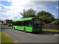 Bus at Bottesford station (2)