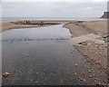 Skelton Beck - running out to sea!