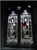 TQ6821 : St Thomas à Becket, Brightling: stained glas window (B) by Basher Eyre