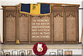 TL4675 : Holy Trinity, Haddenham - War Memorial WWI & WWII by John Salmon