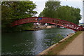 SP4907 : Thames towpath footbridge at Medley by Christopher Hilton