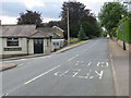 Road (B6451) passing through Dacre Banks