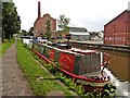 Narrow boat on Macclesfield Canal