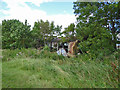 Derelict farm building