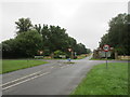 Crossroads at the end of an avenue from Stowe