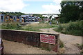 Entering Railway Land Nature Reserve