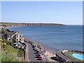 Looking north along The Beach, Filey