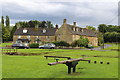 The old see-saw on Bledington green