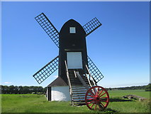 SP9415 : Pitstone Windmill, view south-west by Peter S