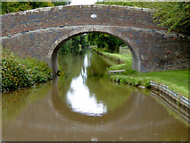 SJ6150 : Halls Lane Bridge near Ravensmoor in Cheshire by Roger  D Kidd
