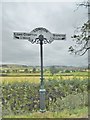 SP2833 : Old Milepost by the A3400, North of Long Compton by Milestone Society