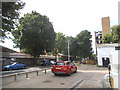 Petrol station on the corner of Drummond Road