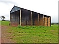 Corrugated iron barn on Hone Hill