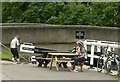 Cyclists at Gallows Lock