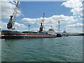 Unloading ships, Cliff Quay, Ipswich