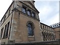 Inscription on the former school