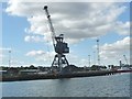 Travelling crane, West Bank Terminal, Ipswich