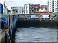 Prince Philip Lock, filling with water