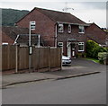 Poplars Close bus stop, Mardy