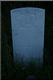 TM1048 : War grave, churchyard of St Mary's Church, Little Blakenham by Christopher Hilton