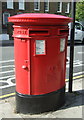 Double aperture Elizabeth II postbox on Balls Pond Road, London N1