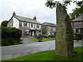 SX0973 : Millennium stone on Blisland village green by Rod Allday