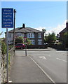 Two bilingual signs at the eastern end of Westbourne Road, Whitchurch, Cardiff