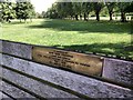 Bench for John Rowe Townsend