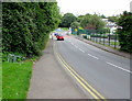 Dumped supermarket trolley in Old Cwmbran