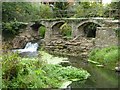 Footbridge over a weir