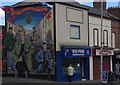 Ulster Volunteer Force mural at the corner of Carnan St