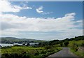 Approaching Campbeltown on the B842