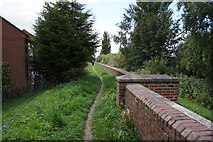 SE6132 : River side path along the River Ouse in Selby by Ian S