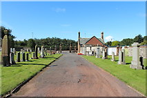 NS3236 : Shewalton Cemetery by Billy McCrorie