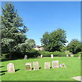 In Withersfield churchyard