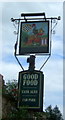 Sign for the Chequers public house, Sutton-in-the-Isle